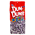 Dum Dums Grape Lollipops, Party Purple, 75 Pieces Per Bag, Pack Of 2 Bags
