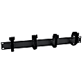StarTech.com Cable Management Panel with Hook and Loop Strips for Server Racks - 1U 1 thumbnail image