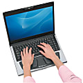Fellowes® Notebook Computer Palm Support With Microban®, Fabric, Graphite 1 thumbnail image