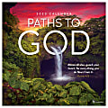 TF Publishing Inspirational Monthly Wall Calendar, 12" x 12", Paths To God, January To December 2023