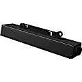 Dell AX510 Sound Bar Speaker - 10 W RMS - Black - 135 Hz to 20 kHz - HDMI 1 thumbnail image