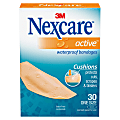 Nexcare™ Active Waterproof Bandages, 1 1/8" x 3", Tan, Box Of 30 1 thumbnail image