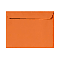 LUX Booklet 9" x 12" Envelopes, Gummed Seal, Mandarin Orange, Pack Of 250 1 thumbnail image