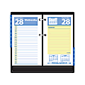 AT-A-GLANCE® QuickNotes® 30% Recycled Desk Calendar Refill, 3 1/2" x 6", January-December 2015