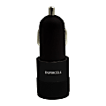 Duracell® Dual USB Charger, Car, Black, LE2300