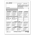 ComplyRight™ W-2C Inkjet/Laser Tax Forms, Copy 1/Copy D, 8 1/2" x 11", Pack Of 50 Forms