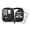 Day-Timer® Handheld Leather Computer Binder, 5.5" x 8.5", Black 1 thumbnail image