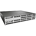 Cisco Catalyst WS-C3850-24S-S Layer 3 Switch - Manageable - 1000Base-X - 3 Layer Supported - 24 SFP Slots - 1U High - Rack-mountable - Lifetime Limited Warranty
