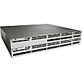 Cisco Catalyst WS-C3850-24S-S Layer 3 Switch - Manageable - 1000Base-X - 3 Layer Supported - 24 SFP Slots - 1U High - Rack-mountable - Lifetime Limited Warranty 1 thumbnail image