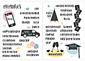 Office Depot® Organization Stickers, Memory, Assorted Designs, Pack Of 6 Sheets 1 thumbnail image