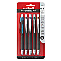 uni-ball® JetStream™ RT Retractable Ballpoint Pens, Bold Point, 1.0 mm, Black Barrels, Assorted Ink Colors, Pack Of 5 1 thumbnail image