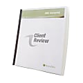 GBC® Slide 'n Bind Report Covers, 8 1/2" x 11", Clear, Pack Of 10