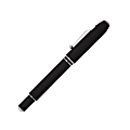 FORAY® Fine Writing Ballpoint Pen, Medium Point, 1.0 mm, Black Barrel, Black Ink