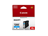 Canon® PGI-1200XL Cyan High-Yield Ink Tank, 9196B001 1 thumbnail image
