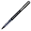 uni-ball® Vision™ Exact™ Liquid Ink Rollerball Pens, Micro Point, 0.5 mm, Blue Barrel, Black Ink, Pack Of 12 1 thumbnail image