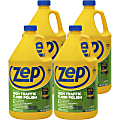 Zep High-Traffic Floor Finish - 128 fl oz (4 quart) - Durable - Clear, Green - 4 / Carton 1 thumbnail image