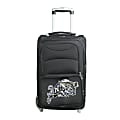 Denco Sports Luggage NCAA Expandable Rolling Carry-On, 20 1/2" x 12 1/2" x 8", Navy Midshipmen, Black