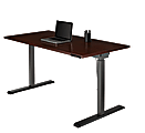 Realspace® Magellan Performance Electric 60"W Height-Adjustable Standing Desk, Cherry