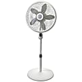 Lasko® Cyclone® 18″ Pedestal Fan With Remote Control, White