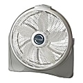 Lasko® Cyclone® 20" 3-Speed Air Circulator Fan, 23.19"H x 6.75"W x 23.5"D, White