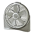 Lasko® Cyclone® 20" 3-Speed Air Circulator Fan with Remote Control, 23.19"H x 6.75"W x 23.5"D, Beige 1 thumbnail image