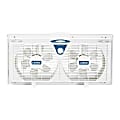 Lasko® 8" 2-Speed Electrically Reversible Twin Window Fan, 12"H x 5.5"W x 25"D, White 1 thumbnail image