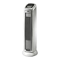 Lasko® 5775 1500 Watts Electric Ceramic Oscillating Tower Heater, 2 Heat Settings, 22.75"H x 7.12"W x 7.5"D, Gray 1 thumbnail image