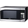 Oster® 0.9-Cubic Foot Countertop Microwave Oven, Stainless Steel/Black