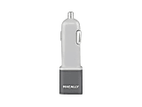 Macally Dual USB Car Charger - Car power adapter - 2 output connectors (USB) - for Apple iPhone/iPod