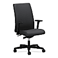 HON® Ignition™ Fabric Chair, 43"H x 27 1/2"W x 17-19"D, Tectonic Charcoal