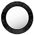 PTM Images Framed Mirror, Round, 28"H x 28"W, Black 1 thumbnail image