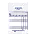 Custom Carbonless Business Forms, Pre-Formatted, Sales Forms, 5-3/8" x 8 1/2", 2-Part, Box Of 250