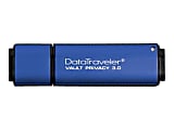 Kingston DataTraveler Vault Privacy 3.0 - USB flash drive - encrypted - 8 GB - USB 3.0 - TAA Compliant