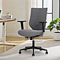 Serta® SitTrue™ Riverdale Ergonomic Mesh High-Back Task Chair, Gray 1 thumbnail image