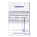 Custom Carbonless Business Forms, Pre-Formatted, Sales Forms, 4” x 6 1/2”, 3-Part, Box Of 250 1 thumbnail image