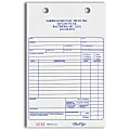 Custom Carbonless Business Forms, Pre-Formatted, Service Invoice Forms, 5-3/8” x 8 1/2”, 3-Part, Box Of 250