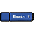 Kingston 8GB DataTraveler Vault Privacy 3.0 USB 3.0 Flash Drive - 8 GB - USB 3.0 - 165 MB/s Read Speed - 22 MB/s Write Speed