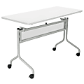 Safco® Impromptu™ Base, For 60" And 72" Table Tops, Silver, Tops Sold Separately 1 thumbnail image