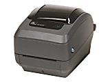 Zebra® GK420T Monochrome (Black And White) Thermal Transfer Printer 1 thumbnail image