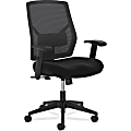 HON® Crio Fabric Mid-Back Task Chair, Black 1 thumbnail image