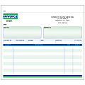 Custom Carbonless Business Forms, Pre-Formatted, Invoice Forms, Ruled, 8 1/2” x 7”, 2-Part, Box Of 250 1 thumbnail image