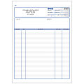 Custom Carbonless Business Forms, Pre-Formatted, Invoice Forms, Ruled, 8 1/2” x 11”, 2-Part, Box Of 250 1 thumbnail image