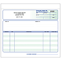 Custom Carbonless Business Forms, Pre-Formatted, Purchase Order Forms, Ruled, 8 1/2” x 7”, 2-Part, Box Of 250