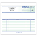 Custom Carbonless Business Forms, Pre-Formatted, Purchase Order Forms, Ruled, 8 1/2” x 7”, 3-Part, Box Of 250
