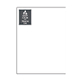 The Master Teacher® Keep Calm and Teach On Notepad, 4 1/4" x 5 1/2", 75 Sheets, Charcoal, Pack of 2