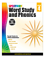 Carson-Dellosa Spectrum Word Study And Phonics Workbook, Grade 4