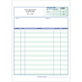 Custom Carbonless Business Forms, Pre-Formatted, Purchase Order Forms, Ruled, 8 1/2” x 11”, 2-Part, Box Of 250 1 thumbnail image