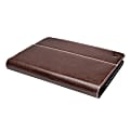 Kensington® Keyfolio™ Pro 2 Removable Bluetooth® Keyboard For Apple® iPad®/iPad® 2, Dark Brown 1 thumbnail image