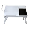 Origami Rack® Mini Laptop Desk With Mouse Board, 22"H x 16 5/8"W x 14 5/8"D, Gray