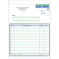 Custom Carbonless Business Forms, Pre-Formatted, Sales Order Forms, Ruled, 8 1/2” x 11”, 3-Part, Box Of 250 1 thumbnail image